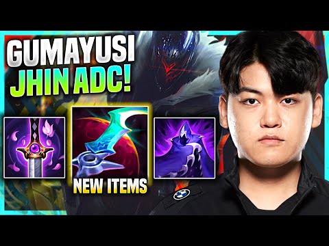GUMAYUSI PICKS JHIN WITH NEW ITEM ECLIPSE! - T1 Gumayusi Plays Jhin ADC vs Ashe!