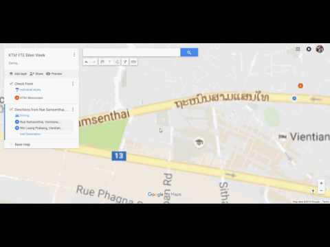 How to Drawing Route on Google Map