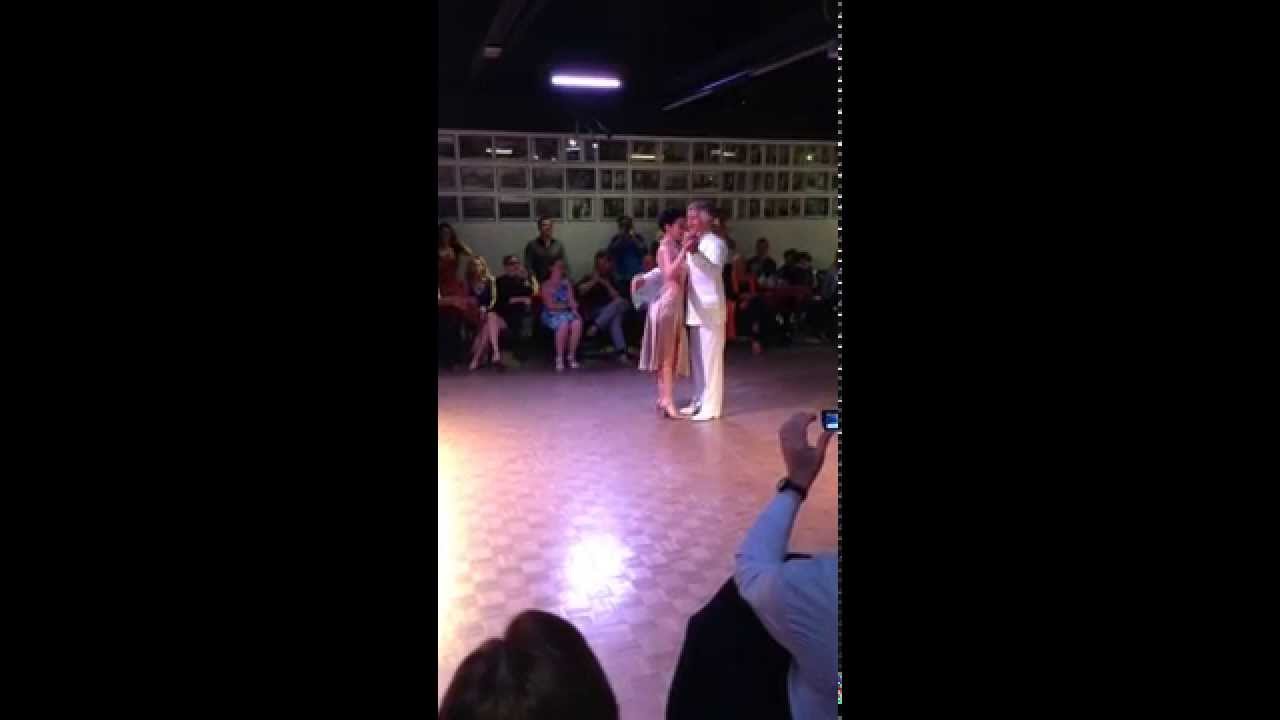 DANY "El Flaco" y DAIANA GUSPERO bailan en Zotto Tango Academy 09.05.15
