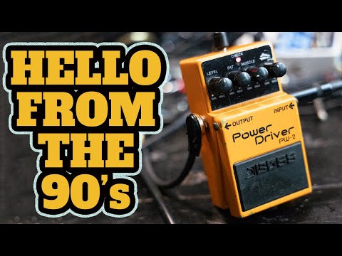 Boss PW-2 Power Driver (Silver Label) 1996 - 1998 Orange image 7