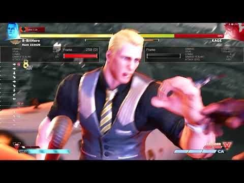 SFV Cody VT2 620 Damage Combo