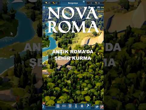 Antik Roma'da şehir kurma oyunu #novaroma #anno117