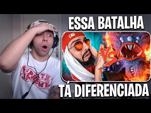 REACT Killy Willy (Poppy Playtime) Vs. Mussoumano - Batalha com Games