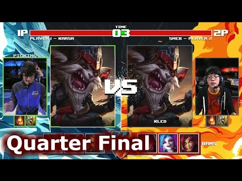 Smeb Kled vs Karsa Kled | Quarter Final 1v1 Tournament All-Stars 2016 | Korea vs LMS