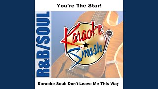 Knockin&#39; Da Boots (Karaoke-Version) As Made Famous By: H Town
