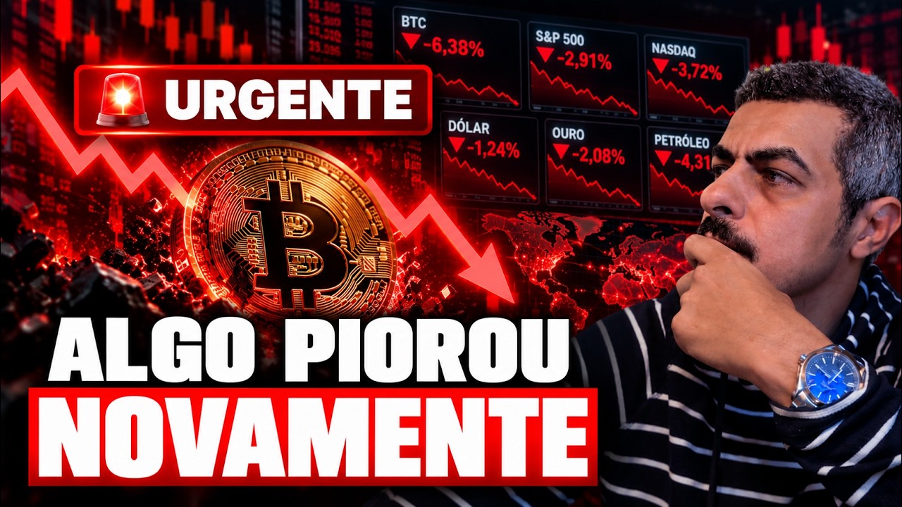 Bitcoin HOJE - Algo Piorou Muito Rápido em 12hs - Russia Ucrania IRA e EUA Petroleo