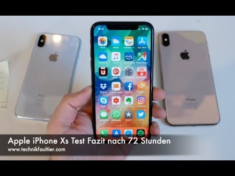 Apple iPhone Xs Test Fazit nach 72 Stunden