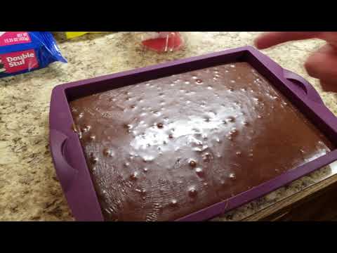3 minute Fudge-  NO MATTER what I say in the video-  Microwave it 3 minutes!  stir half way thru