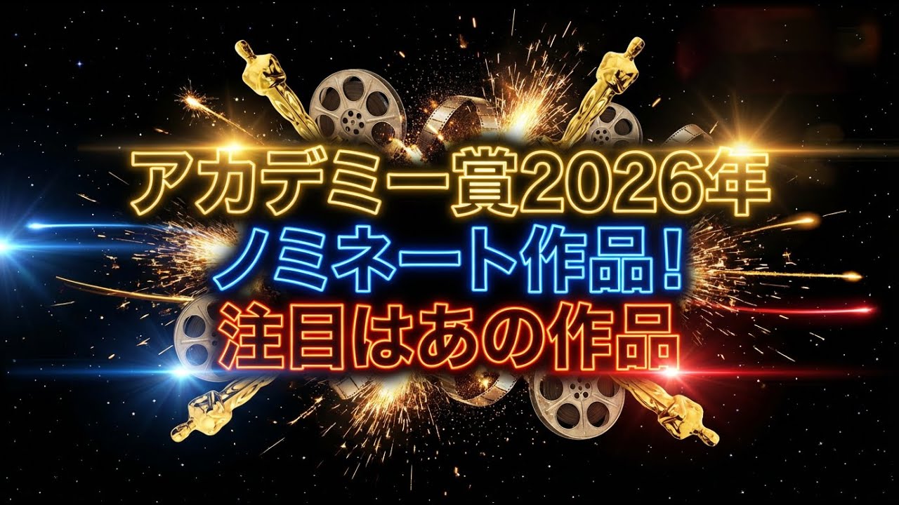 アカデミー賞2026ノミネート！あの作品は受賞しちゃダメだろ