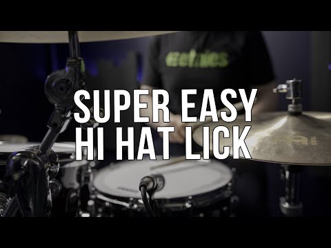 SUPER EASY HI HAT LICK - FREE DRUM LESSON | DAVE MAJOR