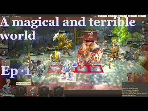 Wildermyth Steam Release gameplay - Tactical Paper RPG - Turn Based combat with overmap strategy