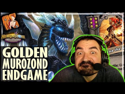 GOLDEN MUROZOND IS THE REAL ENDGAME! - Hearthstone Battlegrounds
