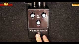 Video thumbnail for Moog - Minifooger MF Boost Demo at GAK by GAK