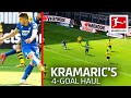 Andrej Kramaric - Four Goals vs. Dortmund | No-Look Penalty and Long Range Stunner