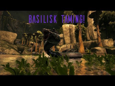 ARK Aberration Quickest Way to Tame a Basilisk!