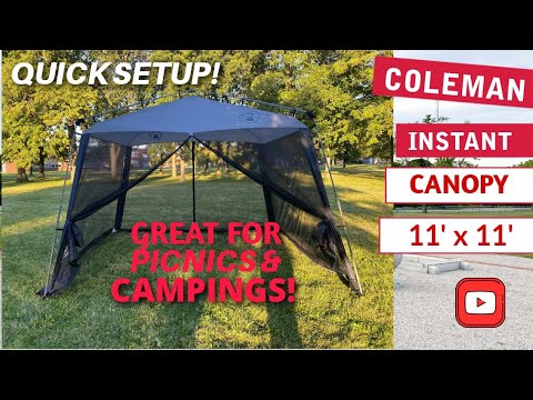 Coleman Instant Canopy | Coleman Instant Shelter 11Ft X 11Ft