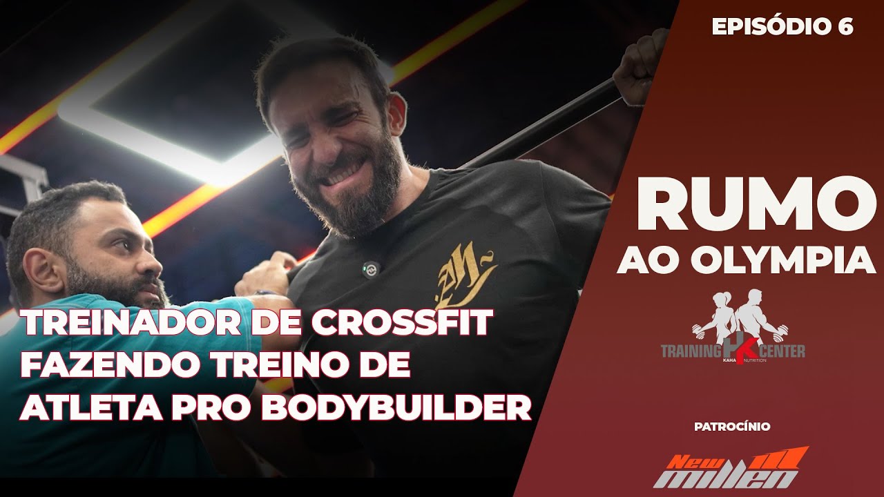 RUMO AO OLYMPIA | Crosfiteiro fazendo treino de Atleta Pro bodybuilder!