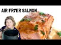 Perfect Air Fryer Salmon Recipe | Maple Dijon Salmon