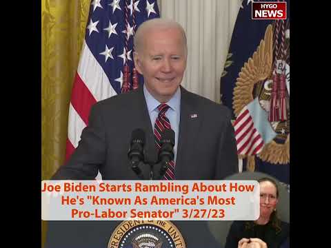 Biden: I Came Down Here Because Chocolate Chip Ice Cream, I've Got Full Freezer Full Of Ice Cream