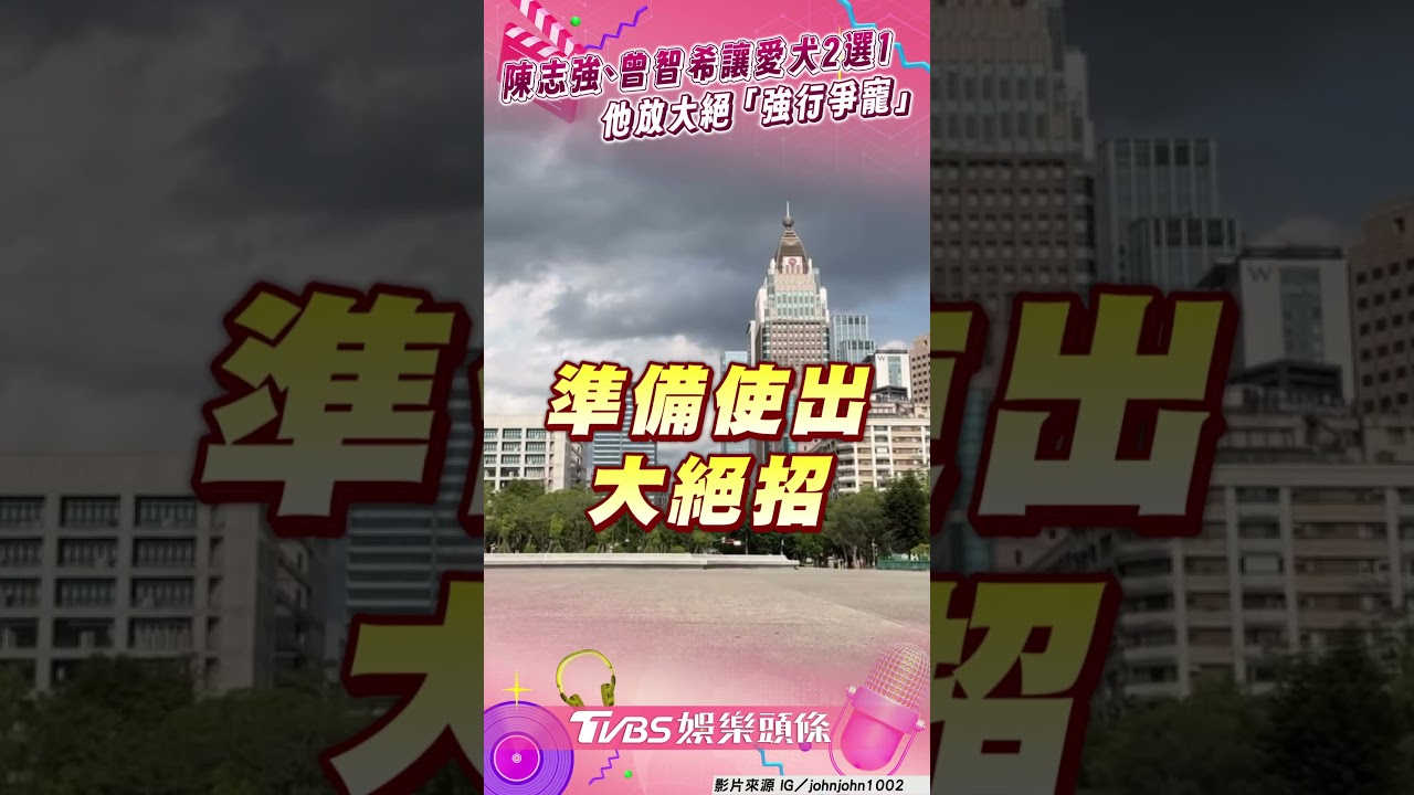 影音/陳志強、曾智希讓愛犬2選1 他放大絕「強行爭寵」笑翻