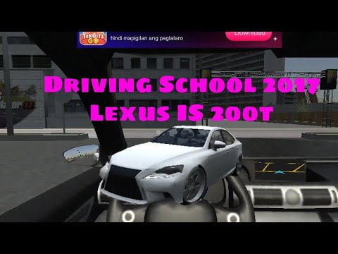 Driving School 2017: lexus is 200t