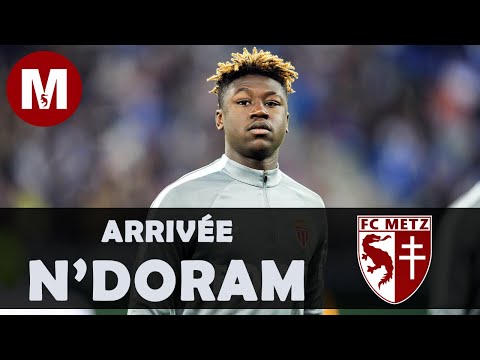 KEVIN N'DORAM ARRIVE AU FC METZ !!