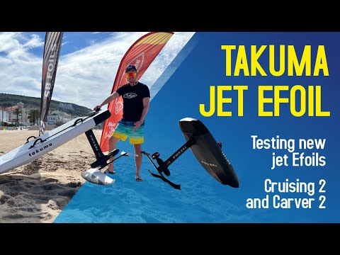 TAKUMA JET EFOIL | Testing new model Takuma Efoil Cruising 2 Jet
