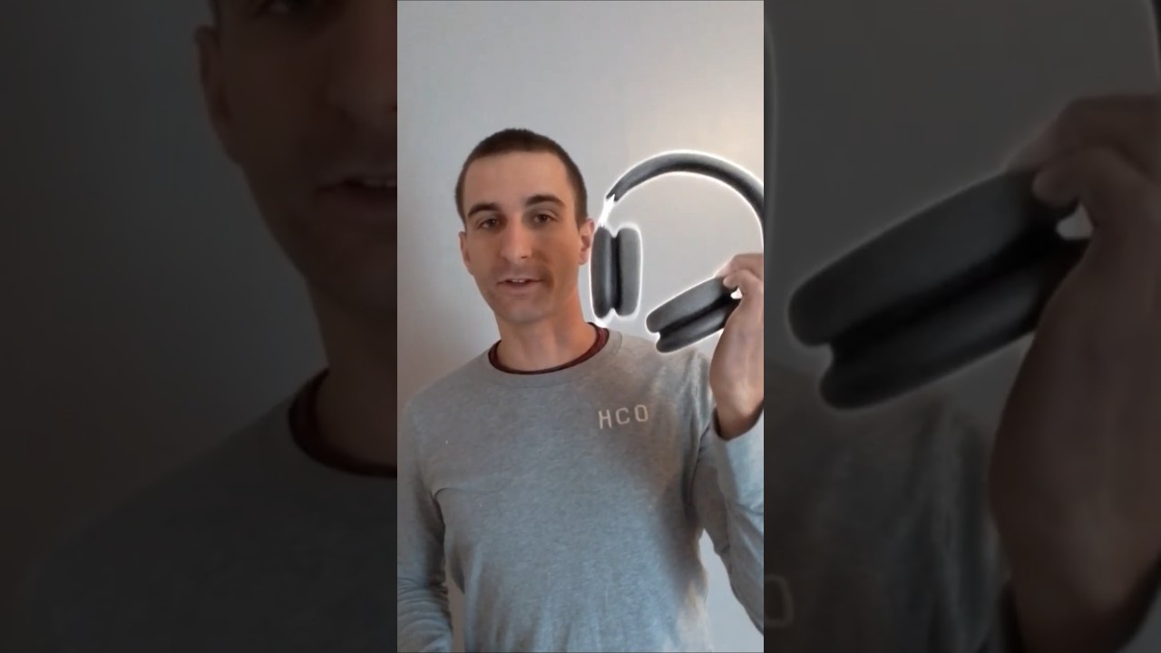 Montage UGC pour un casque audio, projet personnel