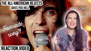 Vocal Coach Reacts to The All-American Rejects - Gives You Hell (Official Music Video)