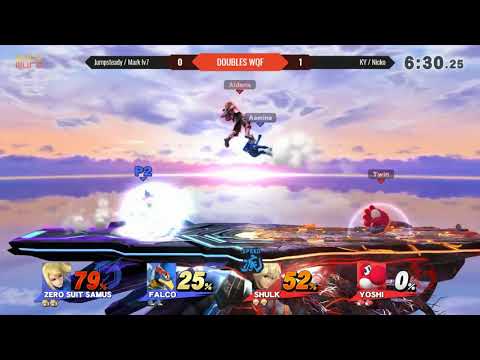Jumpsteady + Mark lv7 vs KY + Nicko - DOUBLES Winners Quarter Finals (EMLH Week 1)