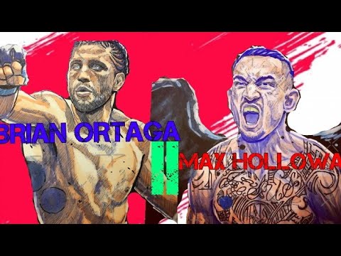 Brian ortega vs max holloway 2 (full fight )