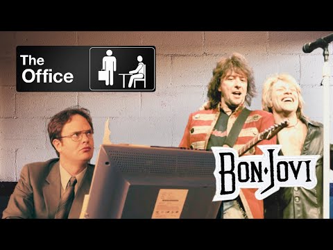 The Office • You Give Love a Bad Name | Bon Jovi reference