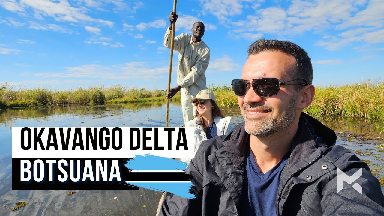 Chegamos no DELTA OKAVANGO na BOTSUANA!