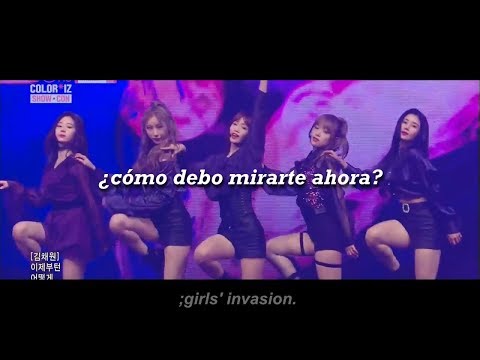 iz*one (chu) - rumor (sub. español) ;girls' invasion.