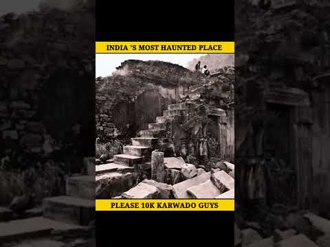 INDIA 'S MOST HAUNTED PLACE | BHANGARH FORT | #SHORTS