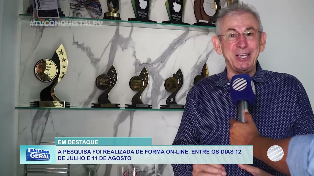 CDL divulga resultado da pesquisa mérito empresarial em Lucas do Rio Verde e a TV Conquista mais um vez saiu na frente.