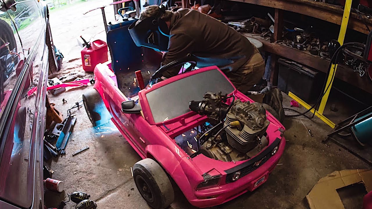 Fabricando un car Barbie