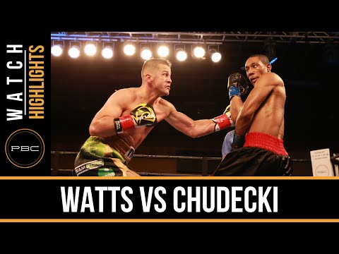 Watts vs Chudecki HIGHLIGHTS: Mar. 15, 2016 - PBC on FS1