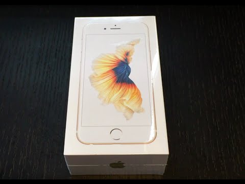 iPhone 6s Unboxing - Gold