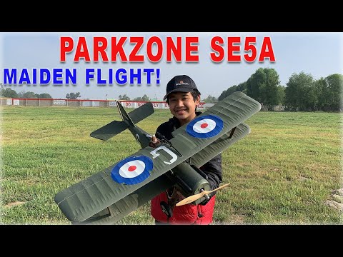 2011 PARKZONE SE5A - Awesome $80 RC Plane find!