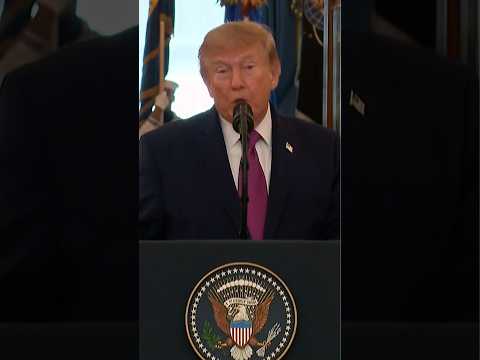 Trump: I am delighted to welcome you to the beautiful White House