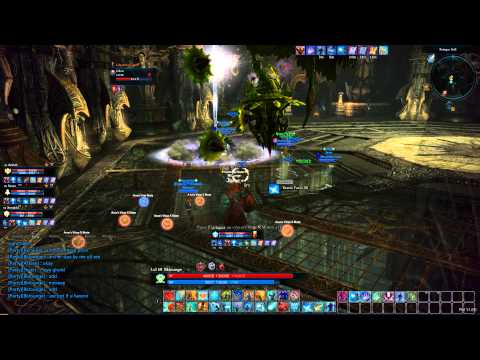 Tera Online: Labyrinth of Terror - Killian Boss Fight Level 58 Mystic Gameplay HD