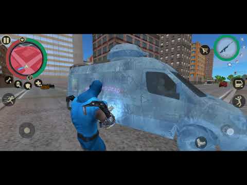 Freezer gun in rope hero 🤯