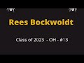 Rees Bockwoldt - March 18/19 - 17's Open - Hive 17 Gold - #13