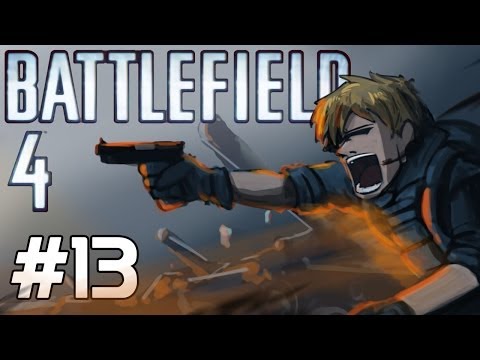 Battlefield 4 Campaign Gameplay / Playthrough w/ SSoHPKC Part 13 - Worst Sled Ever