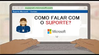 SUPORTE MICROSOFT - COMO ENTRAR EM CONTATO