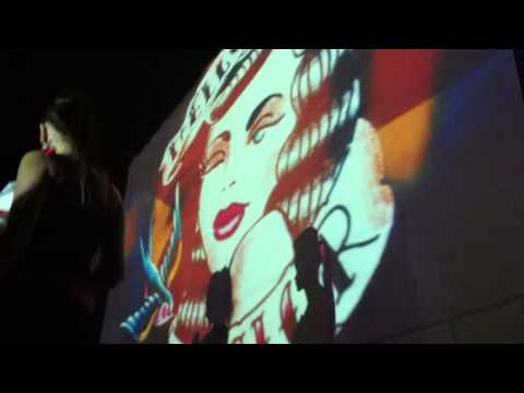 VISUAL ART for B**CH UP! party @ Vision - Naples