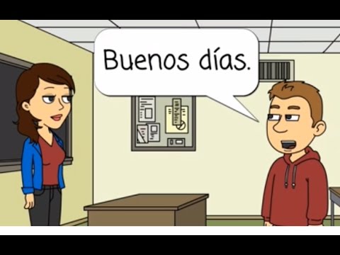Spanish Lesson 1: Greetings (original)
