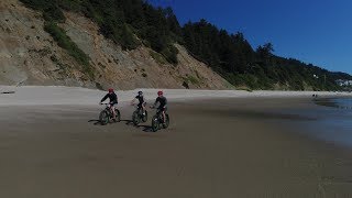 Oregon Coast Fat Bike Experience 4k - Lincoln City, Oregon