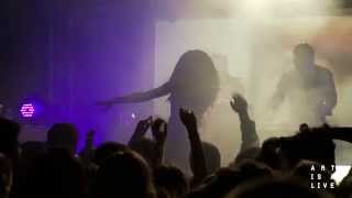 Art Is A Live #3 (court) - Hippocampe Fou, DJ Oil & Cyril Atef, Hoosky + Rachel D'Arcy (08/03/13)